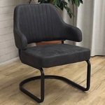 Fauteuil Label51, Otta, antraciet