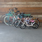 7x Dames, kinder – en loopfiets