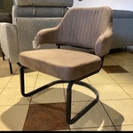 Fauteuil Label51, Otta, stone