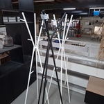 3x Staande kapstok