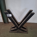 Set tafelpoten Zwart