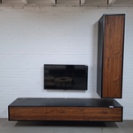 Zwevend TV meubel met wandkast