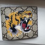 9122-12, Gucci, Supreme Tiger Wallet, Multicolor