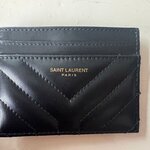 9122-16, Saint Laurent, Kaarthouder, Zwart