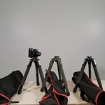 3x Camerastatief, Manfrotto
