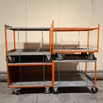 4x Magazijnwagen