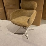 Set van 6 eetkamerstoelen AJ Living, Donny, zand