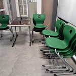 Diverse Leerlingtafels en stoelen, VS