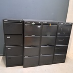 4x Dossierkast