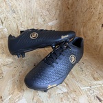 Lederen voetbalschoenen – paar Dores Boots, zwart, 43