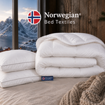 3 delige beddengoed-set Norwegian, 2 kussens + dekbed