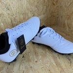 Lederen voetbalschoenen – paar Dores Boots, wit, 35