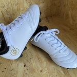 Lederen voetbalschoenen – paar Dores Boots, wit, 33