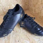 Lederen voetbalschoenen – paar Dores Boots, zwart, 44