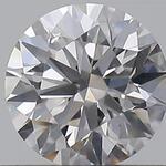 0.59 carat roze colour briljant geslepen diamant
