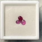Robijn – 1.30 carat natuurlijke cabochon robijn