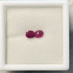 Robijn – 1.25 carat natuurlijke cabochon robijn