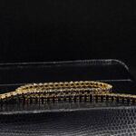 Gouden armband met 7.00 carat zwarte Briljant geslepen diamanten