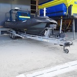 Rib rubberboot met Volvo Penta D4 260 en Pega ZB3500 trailer, Duarry,