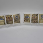 2x Metalen Venusaur, Charizard en Blastoise (Base Set) kaarten in acry