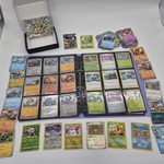 Pokémon kaartencollectie – verzamelmap met sets en losse kaarten (o.a.