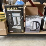 Partij w.o. waterkoker, cleaning mop W.o. Shiny, Maliya