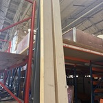 2x Houten balk 360 cm