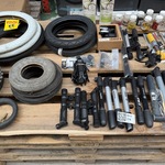 50x Racefiets onderdelen en accessoires W.o. Michelin, Batavus