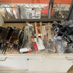 30x BBQ accessoires w.o. vork, schoonmaakborstel W.o. Patton
