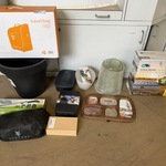 14x Partij diversen w.o. luchtbed, travel bag, bloempot W.o. Zigi, Int