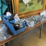 Partij bouwmarkt artikelen w.o. balkklemmen