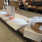 6x Led plafondlamp, W.o. Ledvance