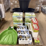 60x Tuinartikelen w.o. tuinverlichting, bloempotten, multifunctionele