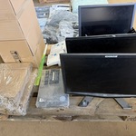 Mix pallet w.o. beeldschermen, kadozakken, hanglamp, W.o. Acer, Tapp,