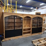 Buffetkast mangohout 400 cm | Gebroken, in 2 delen, 2026