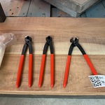 3x Knipex tang