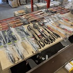 35x BBQ accessoires w.o. grilvork, bbq-tang, bbq-afdekhoes