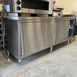 RVS werktafel/kast