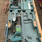 Boorhamer en reciprozaag in koffer, Makita