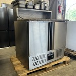 Gekoelde pizzasaladette, pizza-werkbank met granieten werkblad, Saro,