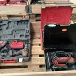 3x Milwaukee gereedschap in koffer
