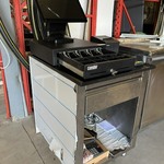 POS-kassasysteem met RVS kassameubel