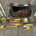 Partij handgereedschap en werktas