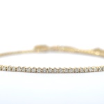 Gouden tennisarmband met diamanten 1.00 carat