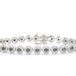 Witgouden armband met diamanten en briljanten 5.80 carat