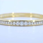 Armband bangle met natuurlijke diamanten