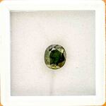 Saffier – 3.56 carat natuurlijke groene saffier