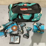 Elektrische gereedschap, Makita, 4 delige accu combiset, 2026