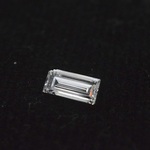 Diamant – 0.23 carat natuurlijke baguette geslepen diamant (gecertific