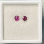 Robijn – 0.98 carat natuurlijke cabochon robijn
